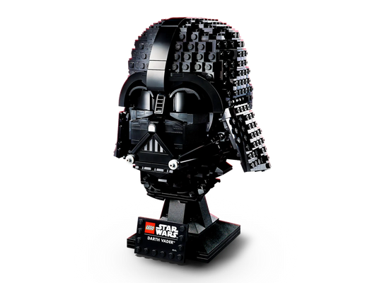 LEGO Star Wars Darth Vader Helmet 75304 Set,Mask Display Model Kit for Adults to Build,Gift Idea for Men,Women,Him or Her,Collectible Home Decor Model,Multicolor, 834 Pcs