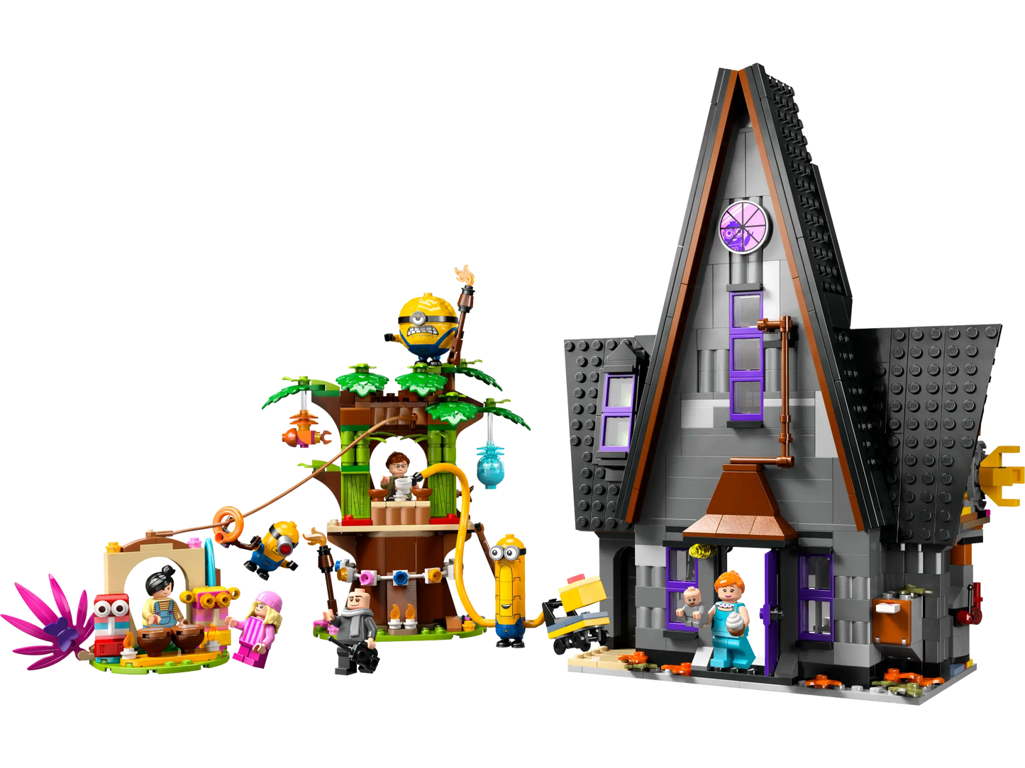 LEGO Despicable Me 4 Minions and Gru's Family Mansion 75583 Building Blocks Toys for 8+ Gift for Boys and Girls