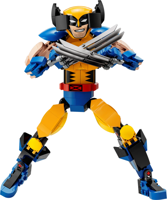 LEGO Marvel Wolverine Construction Figure 76257 Building Toy Set (327 Pieces)