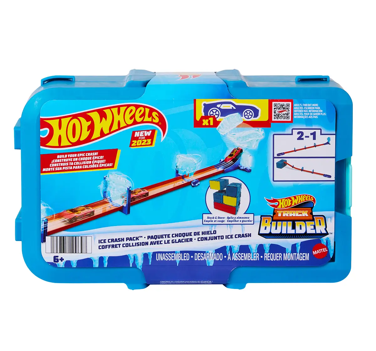HOT WHEELS TRACK BUILDER STARTER BUILDER BOX HNJ66