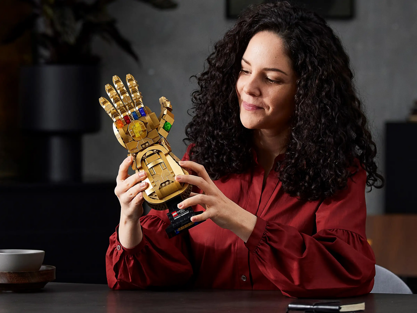 LEGO Marvel Infinity Gauntlet 76191 Building Kit (590 Pcs),Multicolor