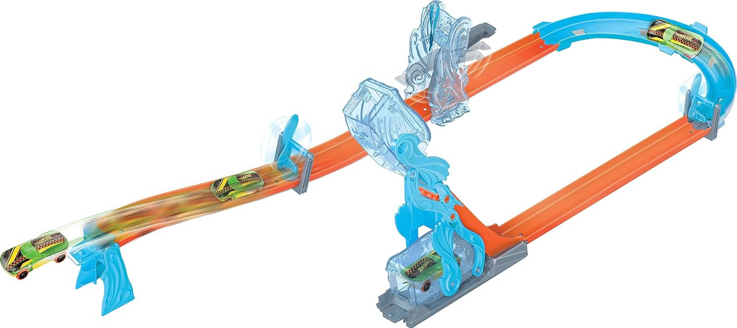 HOT WHEELS TRACK BUILDER DELUXE BUILDER BOX HNN38