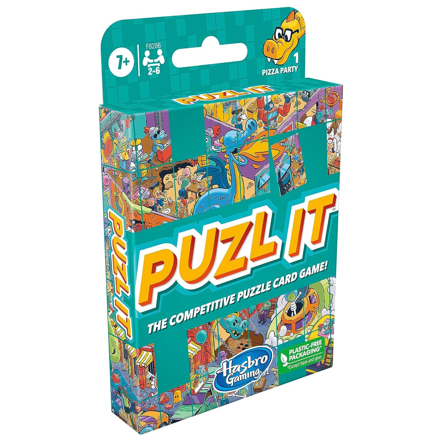 Hasbro Gaming Puzzle It Game Puzzle Card Game, 7Y+