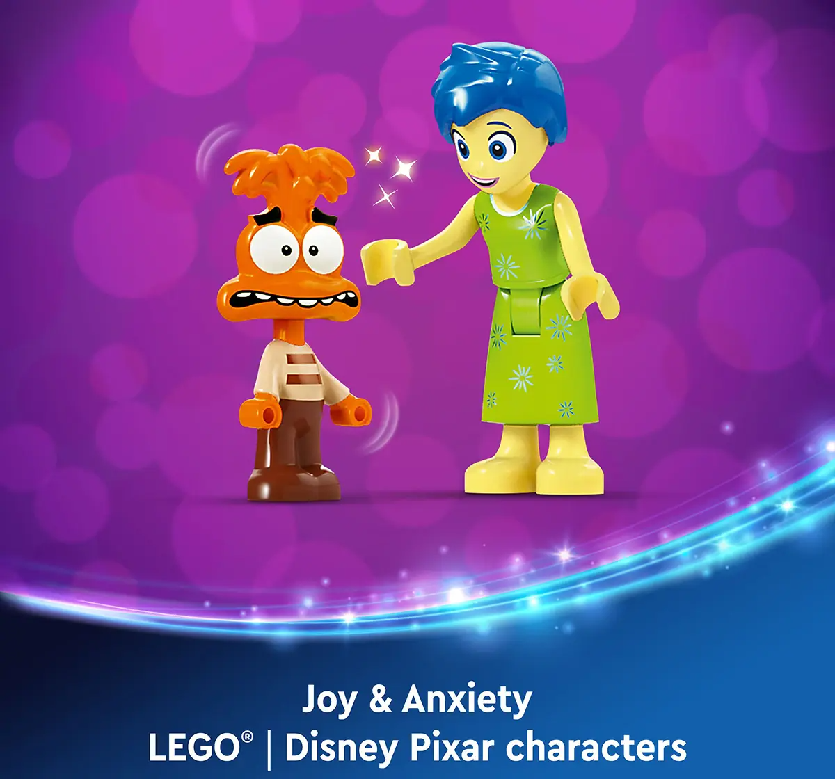 LEGO ǀ Disney Inside Out 2 Mood Cubes from Pixar 43248 Building Blocks Toys for 9+ Gift for Boys and Girls