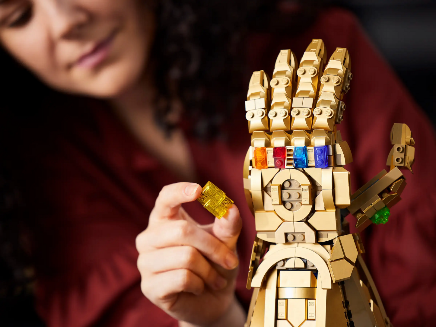 LEGO Marvel Infinity Gauntlet 76191 Building Kit (590 Pcs),Multicolor
