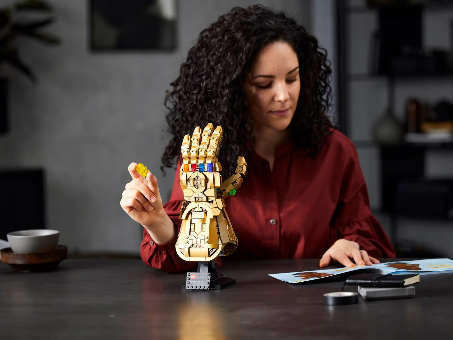 LEGO Marvel Infinity Gauntlet 76191 Building Kit (590 Pcs),Multicolor