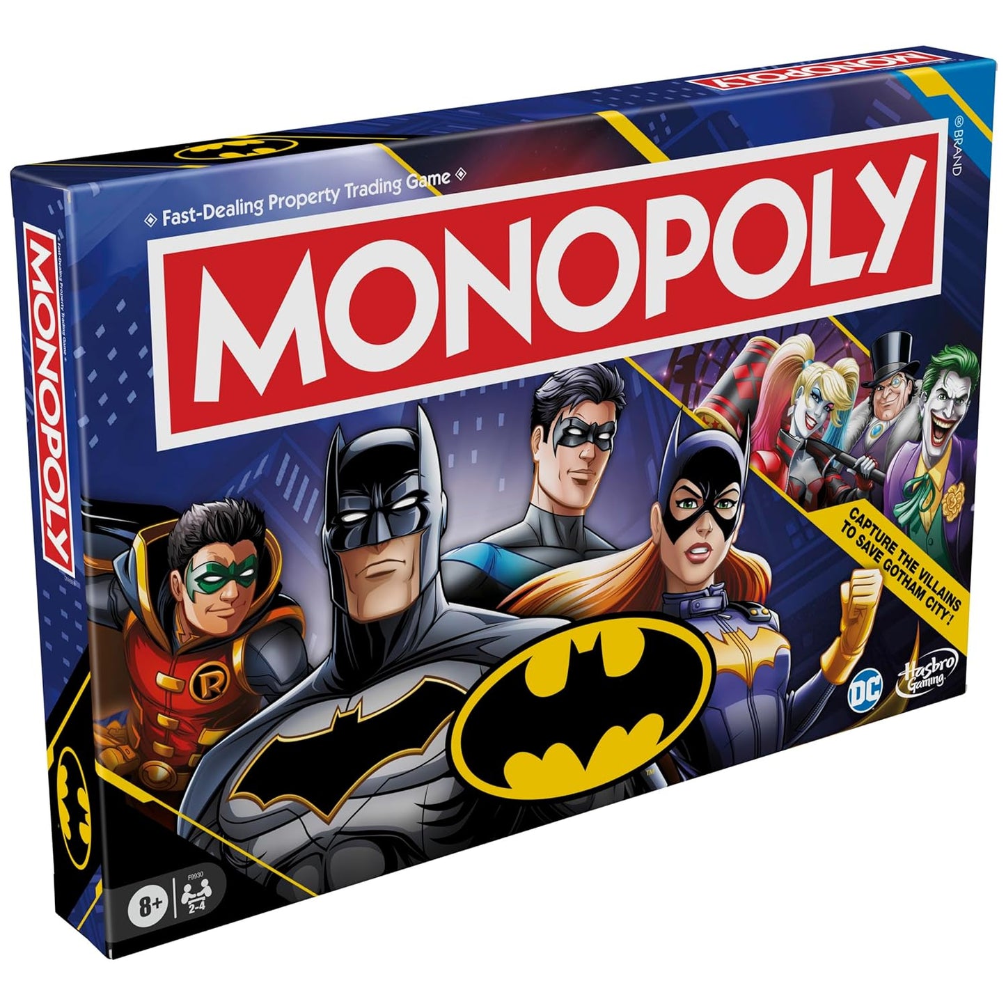 Hasbro Gaming Monopoly Batman Edition Board Game, 8Y+, 2 to 4 Players