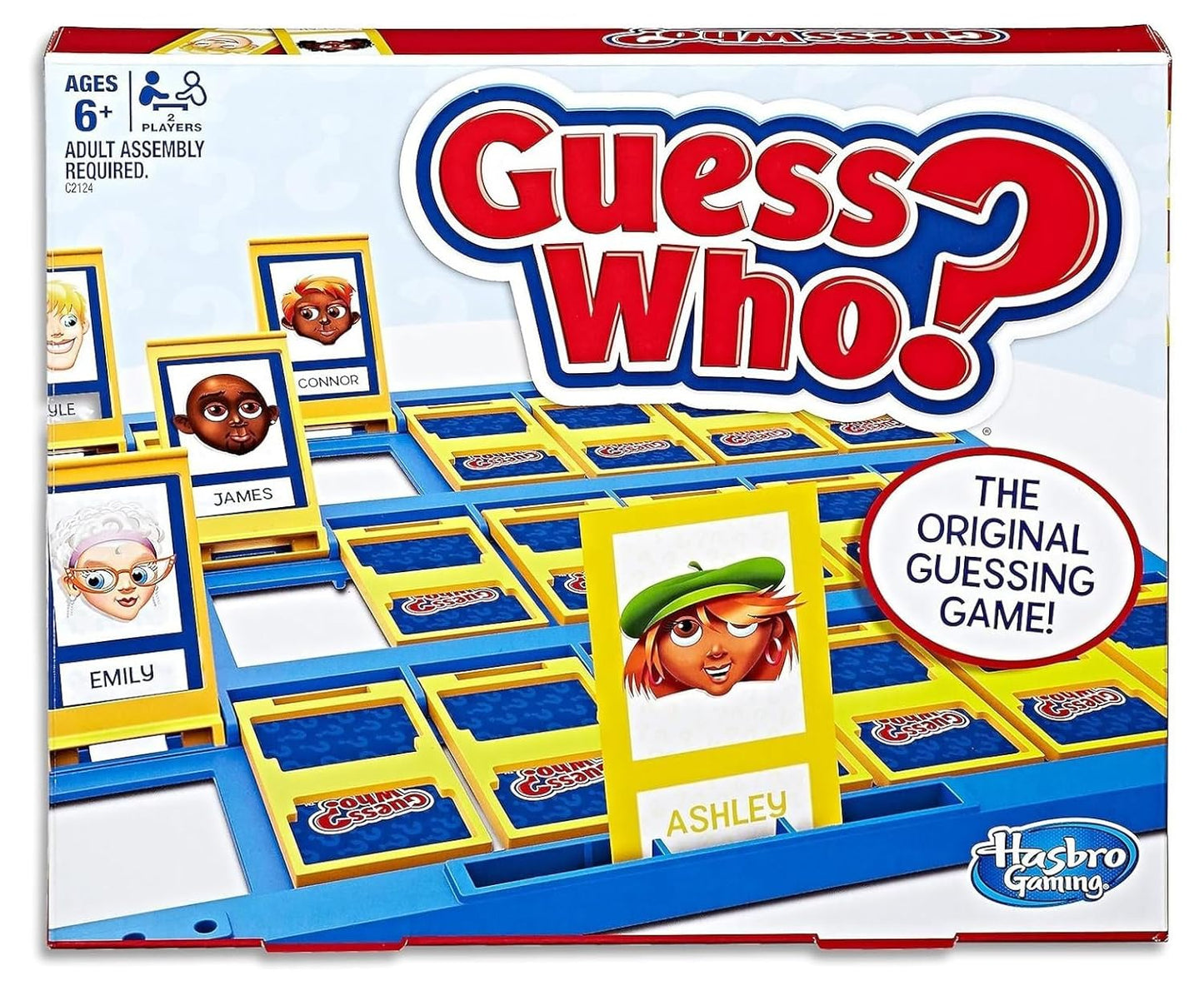 Hasbro Guess Who Original Classic Guessing Board Games for Kids 6Y+, Multicolour
