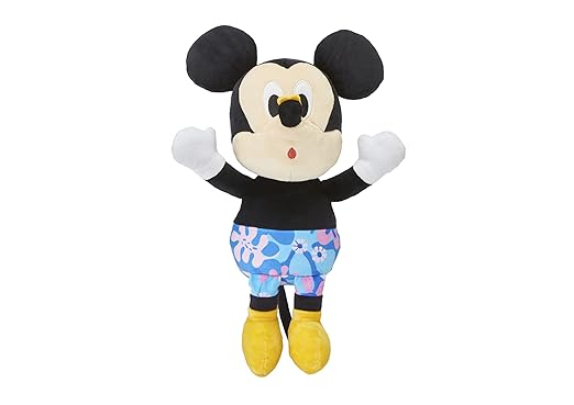 Disney Mickey Mouse Multicolour Plush Soft Toys For Girls & Boys, 2 Yrs+, 10 Inch