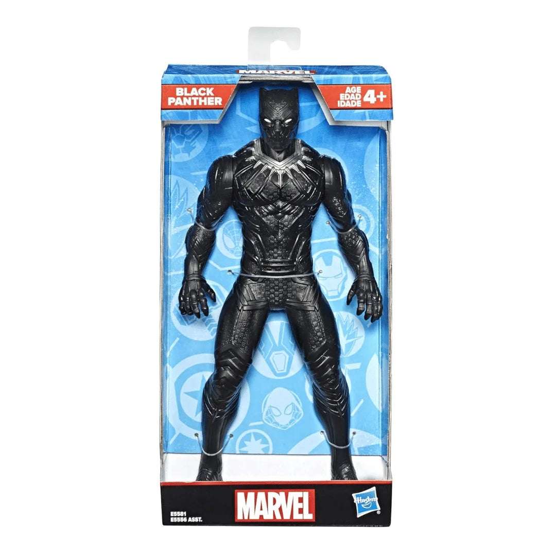 MARVEL Black Panther 9.5-inch Scale Action Figure Toy for Kids Ages 4 and Up (Multicolor)