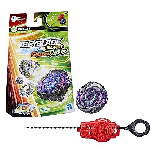 Beyblade Burst Quaddrive Roar Balkesh B7 Spinning Top Starter Pack, 8Yrs+