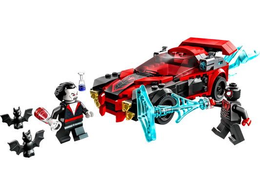 LEGO Marvel Miles Morales vs. Morbius 76244 Building Toy Set (220 Pcs),Multicolor