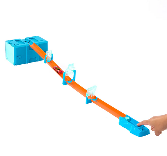 HOT WHEELS TRACK BUILDER STARTER BUILDER BOX HNJ66