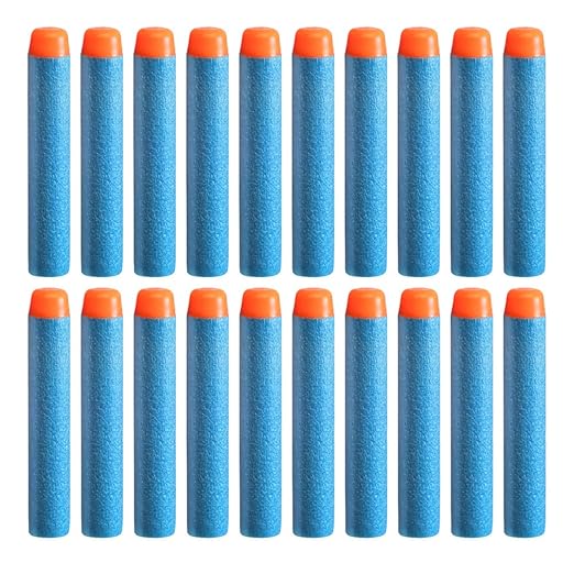 Nerf Elite 2.0 20-Dart Refill Pack, 20 Official Foam Darts for Elite 2.0 Blasters, Compatible with All Elite Blasters, Multicolor