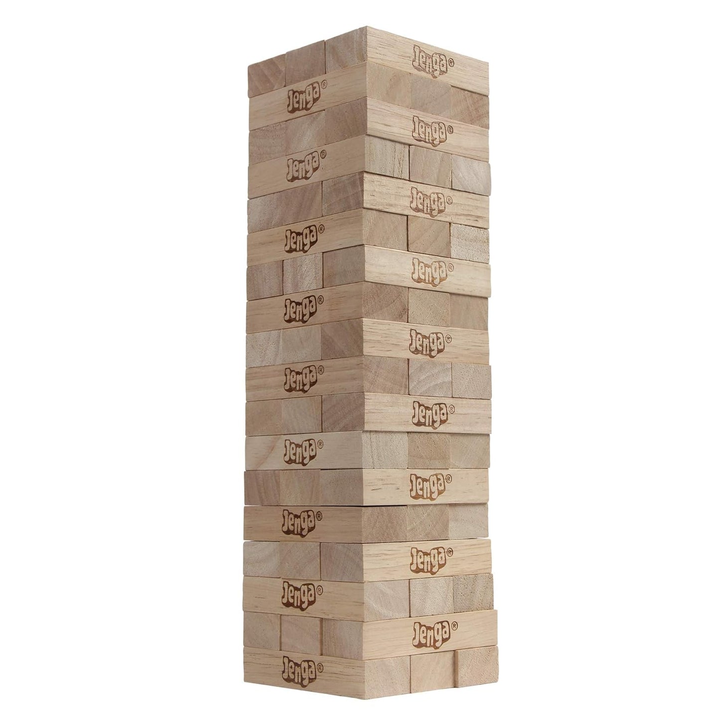 Hasbro Jenga Tube Stacking Tower Game for Kids 6Y+, Multicolour