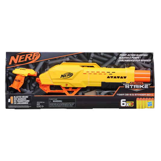 Hasbro Nerf Alpha Strike Blaster Pack Assorted Multicolour, 8Y+