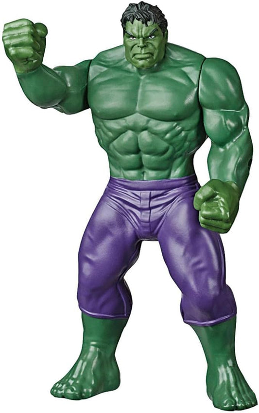 Hasbro Marvel Hulk Toy 9.5-Inch Scale Collectible Super Hero Action Figure Multicolour, 4Y+