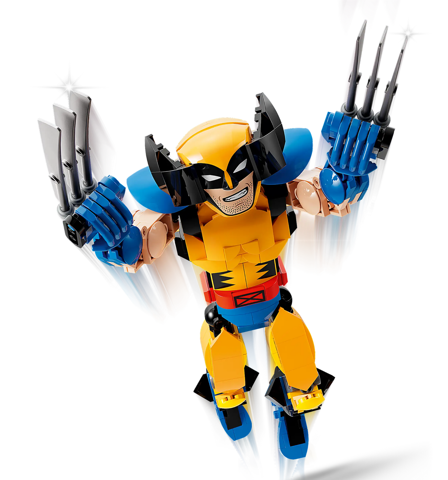 LEGO Marvel Wolverine Construction Figure 76257 Building Toy Set (327 Pieces)