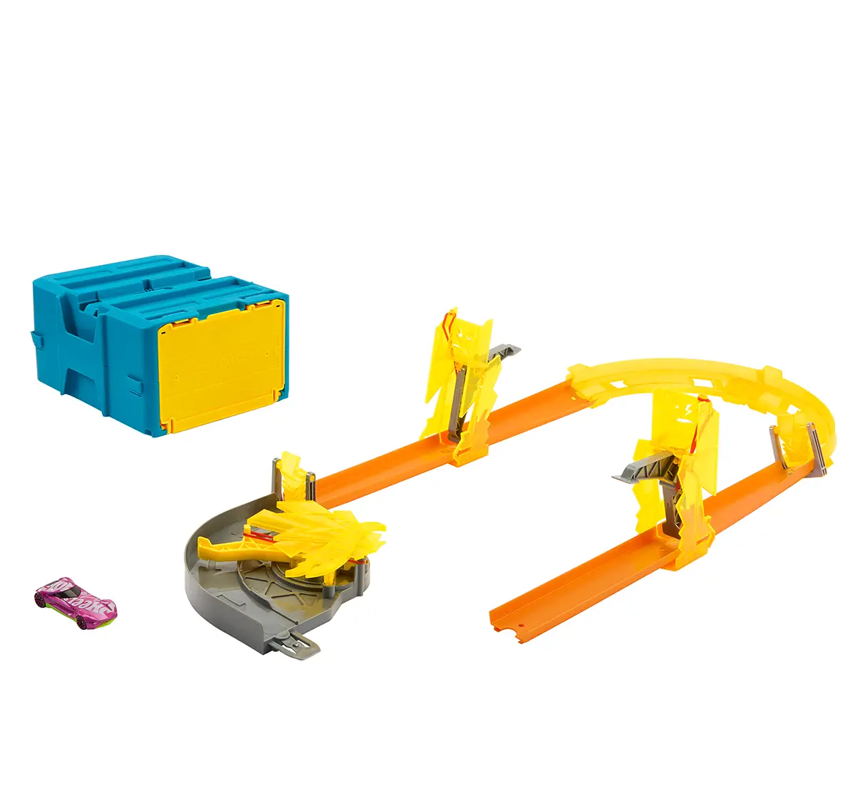 HOT WHEELS TRACK BUILDER DELUXE BUILDER BOX HNN38