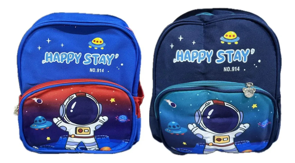 Mikko Kawaii Astronaut Preschool Backpack for Boys