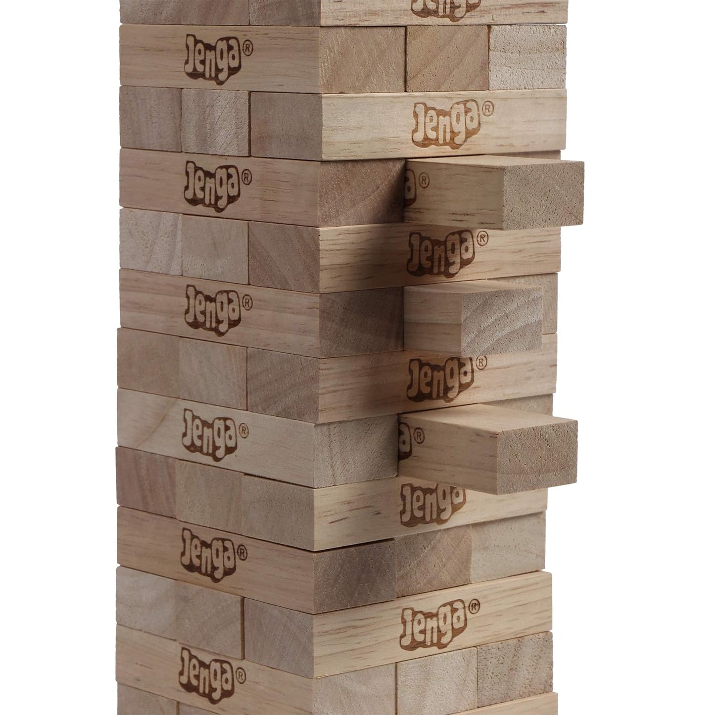 Hasbro Jenga Tube Stacking Tower Game for Kids 6Y+, Multicolour