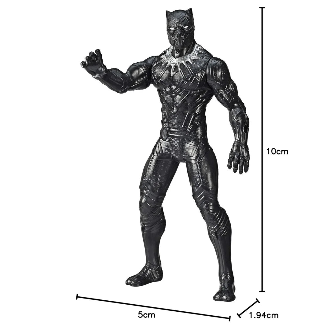 MARVEL Black Panther 9.5-inch Scale Action Figure Toy for Kids Ages 4 and Up (Multicolor)