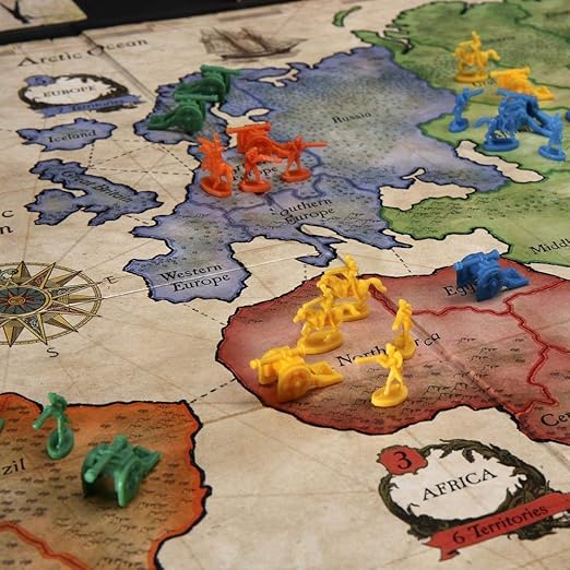 Hasbro Risk strategy Board Game for kids 10Y+, Multicolour