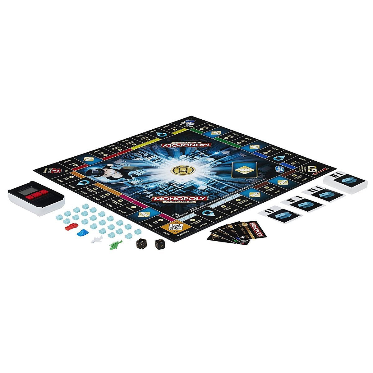 Monopoly Game Ultimate Banking Edition, Unisex, 7Y+ (Multicolor)