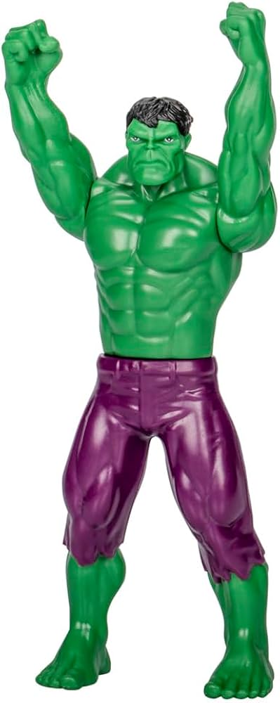 Marvel Hulk 6inch Basic Action Figure 4Y+, Multicolour