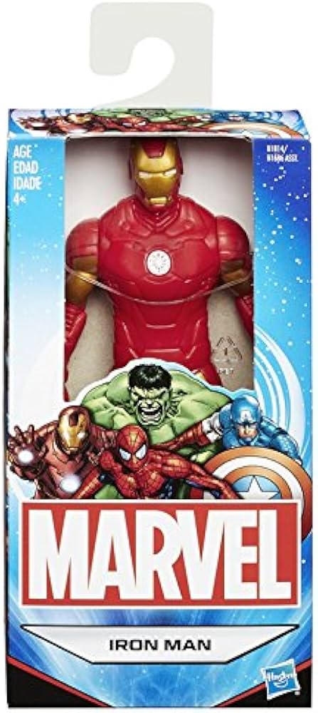 HASBRO Avengers Action Figures Iron Man 15cm. B1686 B1814