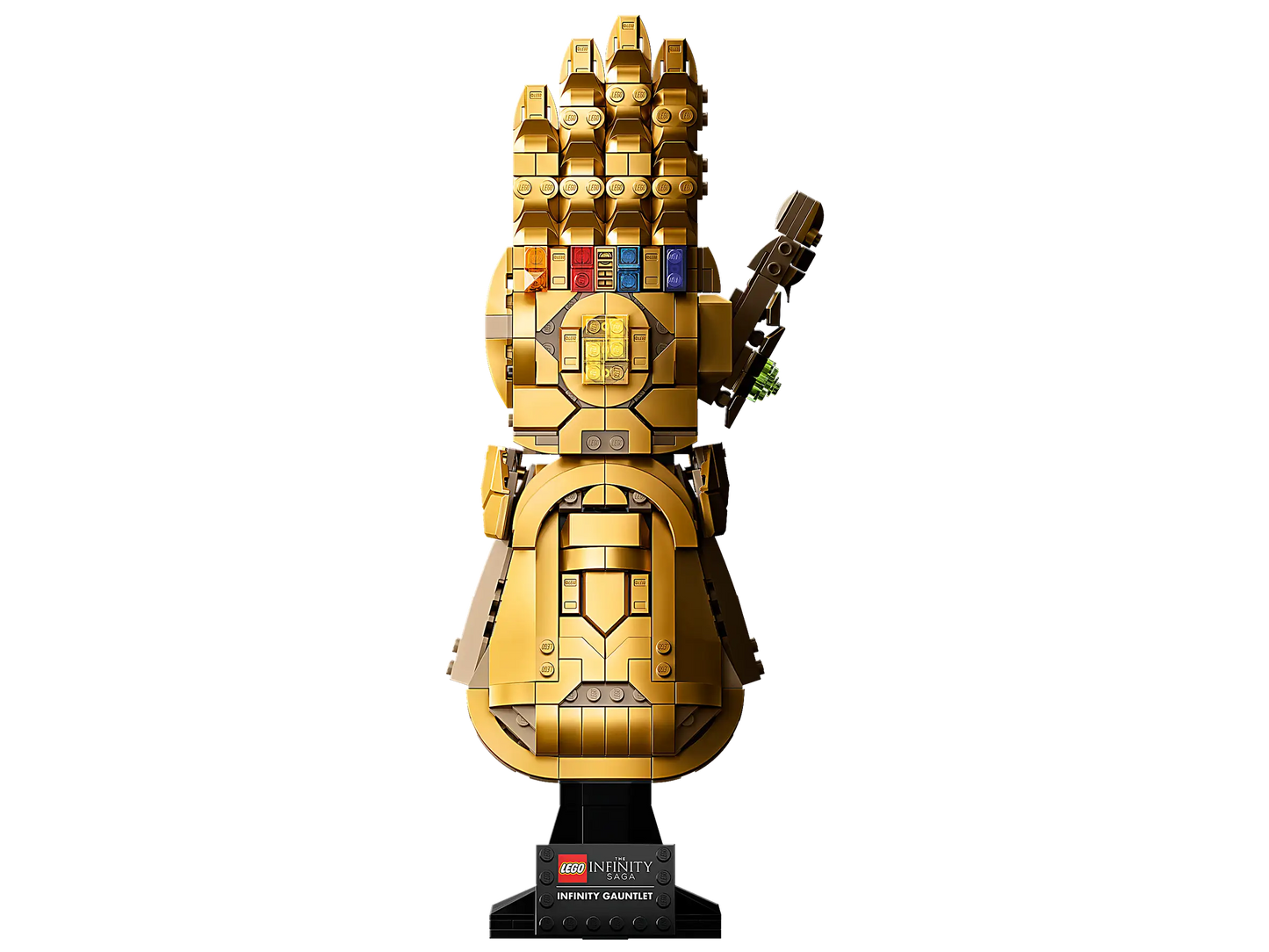 LEGO Marvel Infinity Gauntlet 76191 Building Kit (590 Pcs),Multicolor