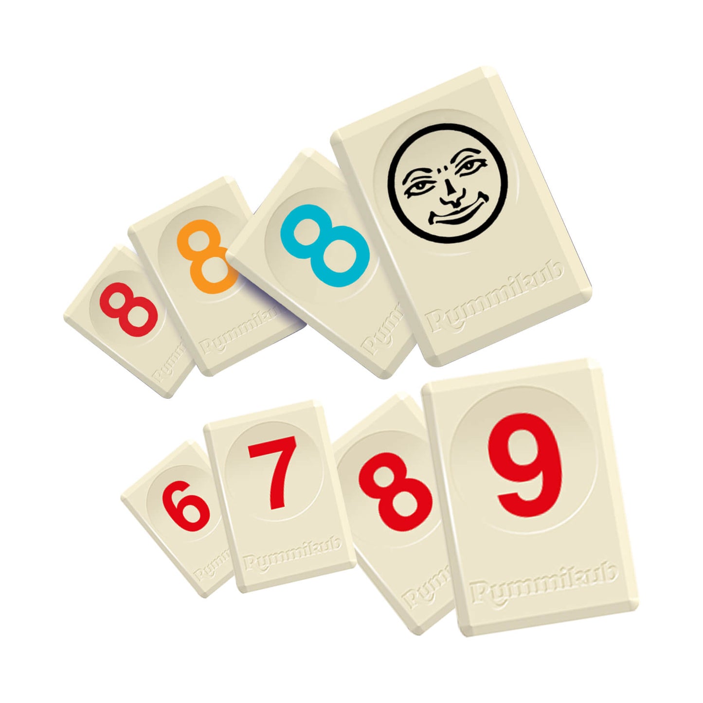 Funskool Original Rummikub Number, Classic Tile Game for Kids, 2-4 Players, Educational, Fun & Engaging, Perfect for Family Game Nights, Fast-Paced and Easy to Learn, Gift Set for Kids, Ages 7+ Years