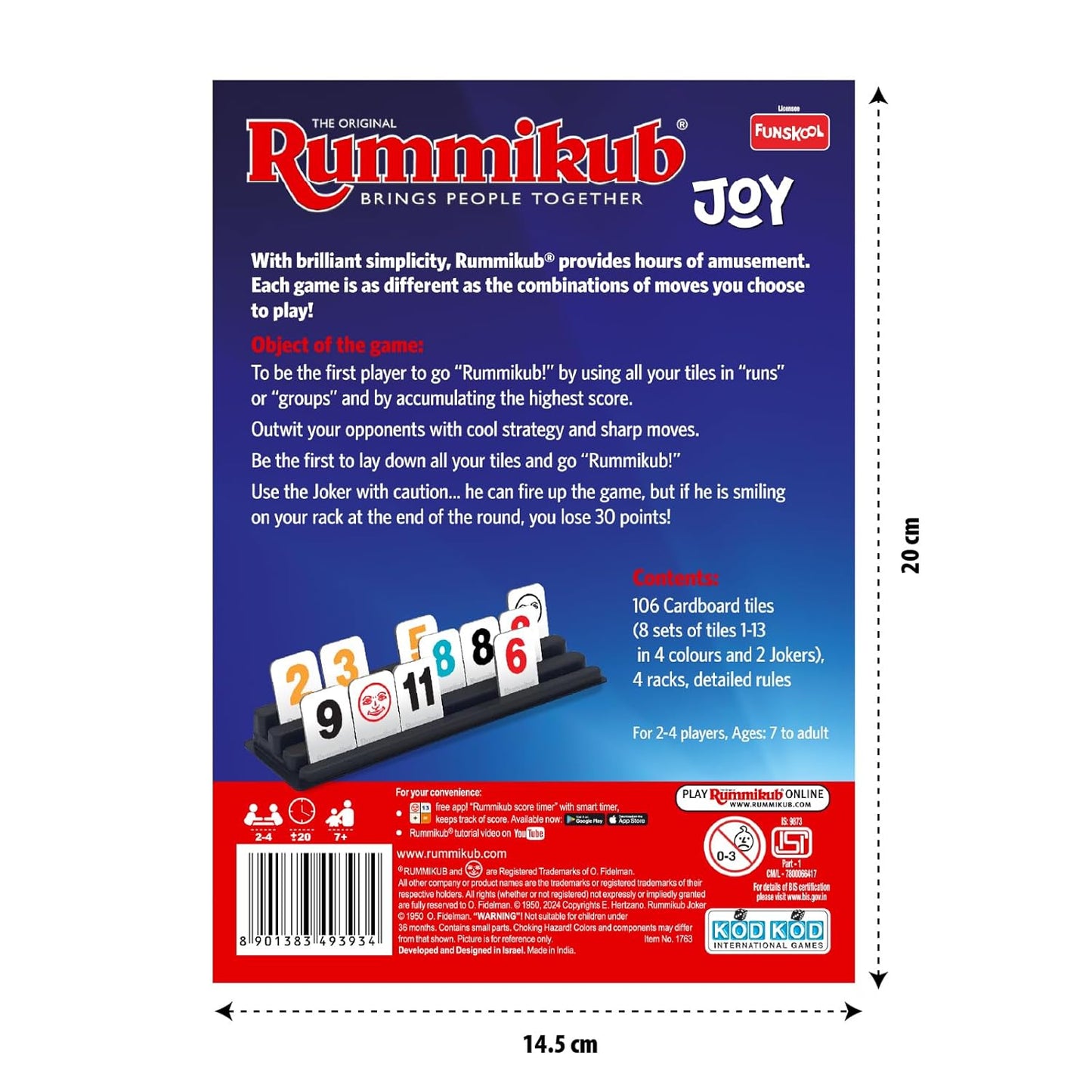 Funskool Rummikub Joy