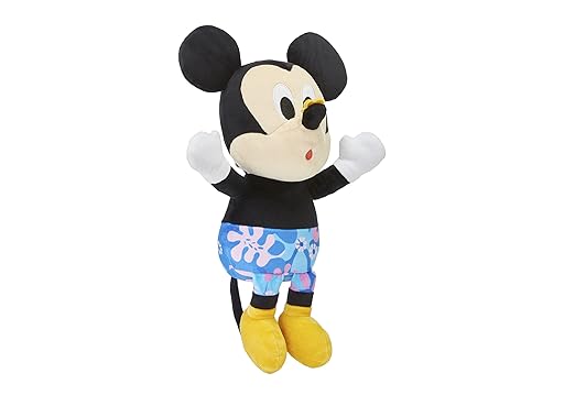 Disney Mickey Mouse Multicolour Plush Soft Toys For Girls & Boys, 2 Yrs+, 10 Inch