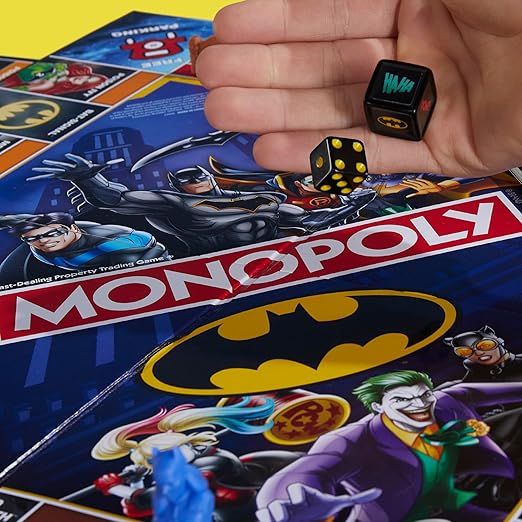 Hasbro Gaming Monopoly Batman Edition Board Game, 8Y+, 2 to 4 Players