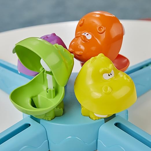 Hungry Hungry Hippos Launchers Game For Kids Ages 4 And Up, Electronic Preschool Game For 2-4 Players