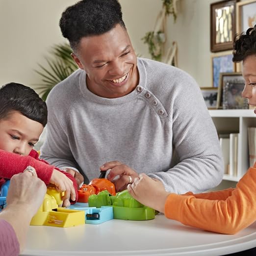 Hasbro Gaming Hungry Hungry Hippos Board Game, 4Y+, Multicolor