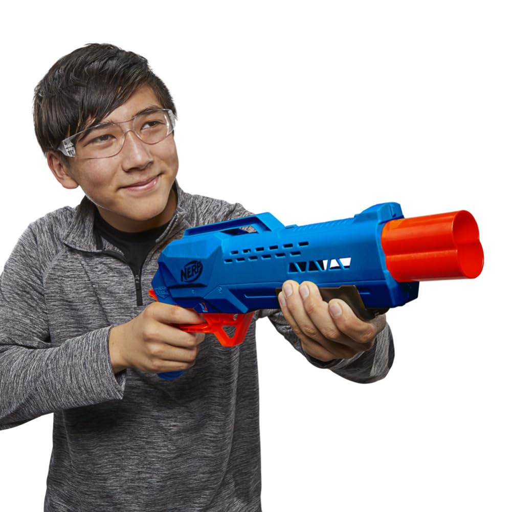 Nerf Alpha Strike Big Cat DB-2 Blaster Double-Barrel Blasting, Fires 2 Darts in a Row Includes 8 Official Nerf Elite Darts, 8Y+