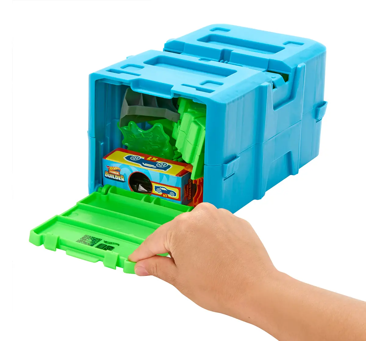 HOT WHEELS TRACK BUILDER STARTER BUILDER BOX HNJ66