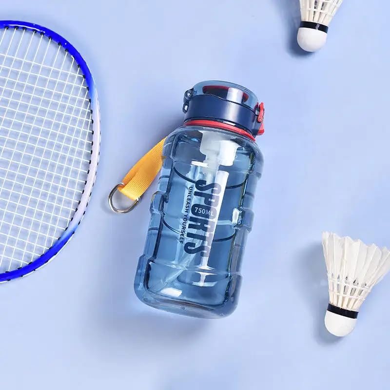 Plastic Water Bottle Portable Sports Water Bottle Cup Travel Camp Outdoor Water 750ml