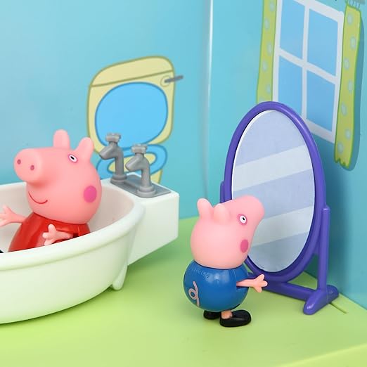 Peppa Pig and George's Bathroom Themed Preschool Toy, 3Y+