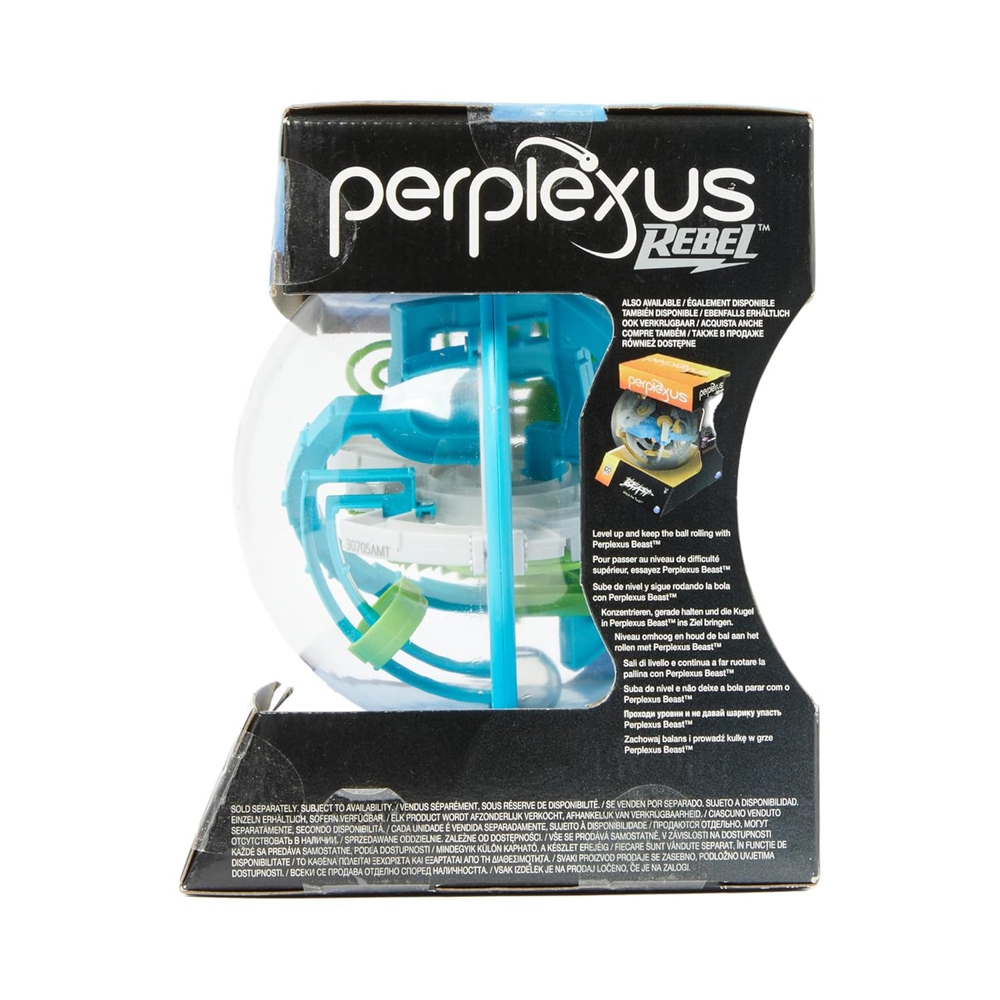 PERPLEXUS Spin Master Games Funskool Rebel, 3D Maze Game with 70 Pcs Obstacles for Kid