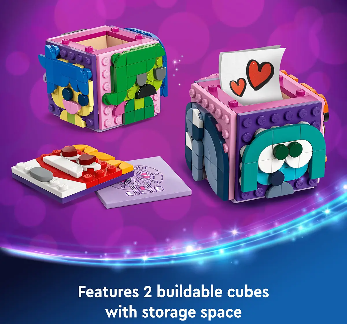 LEGO ǀ Disney Inside Out 2 Mood Cubes from Pixar 43248 Building Blocks Toys for 9+ Gift for Boys and Girls