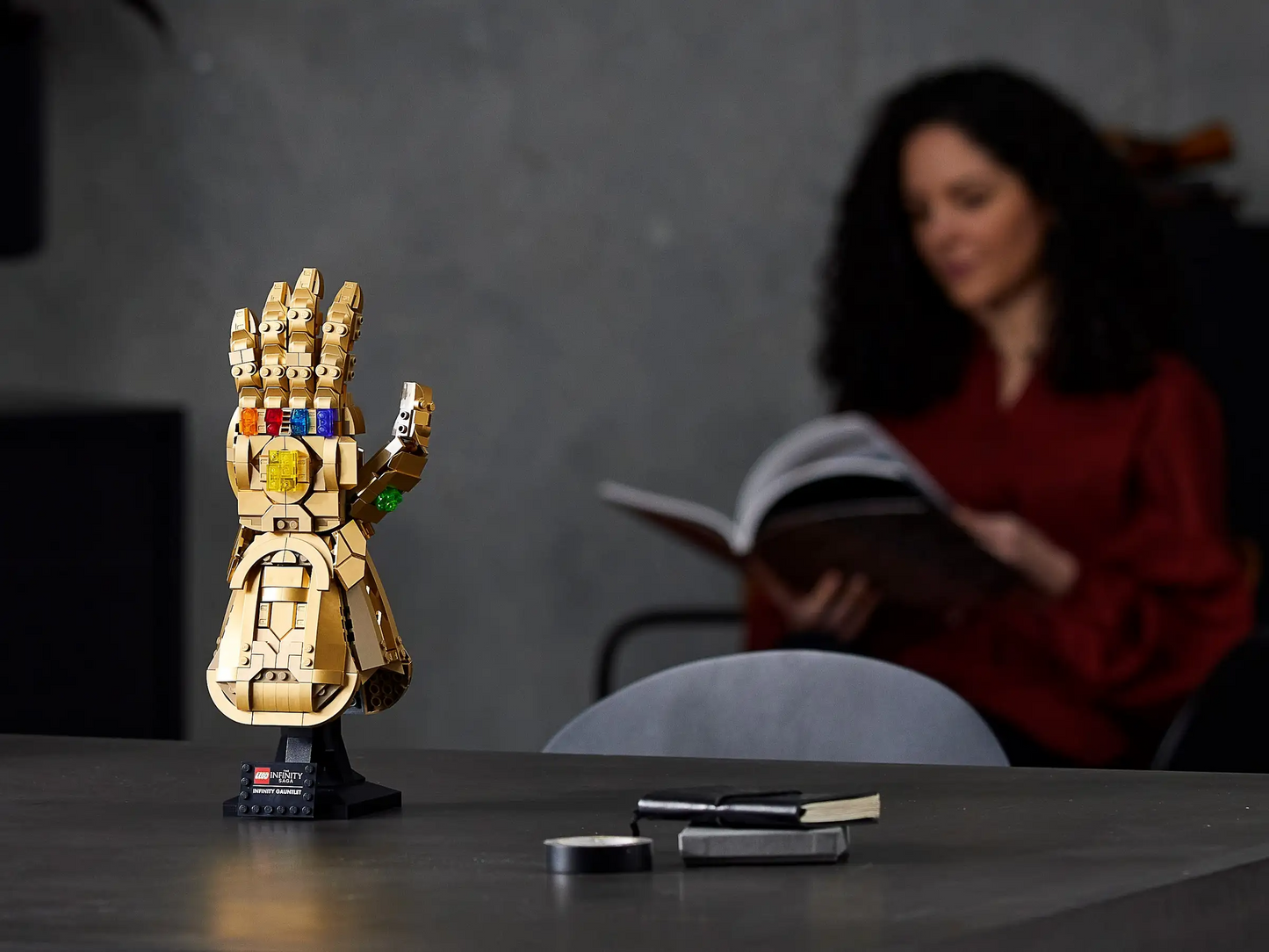 LEGO Marvel Infinity Gauntlet 76191 Building Kit (590 Pcs),Multicolor