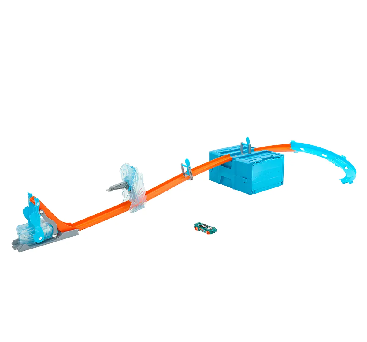 HOT WHEELS TRACK BUILDER DELUXE BUILDER BOX HNN38