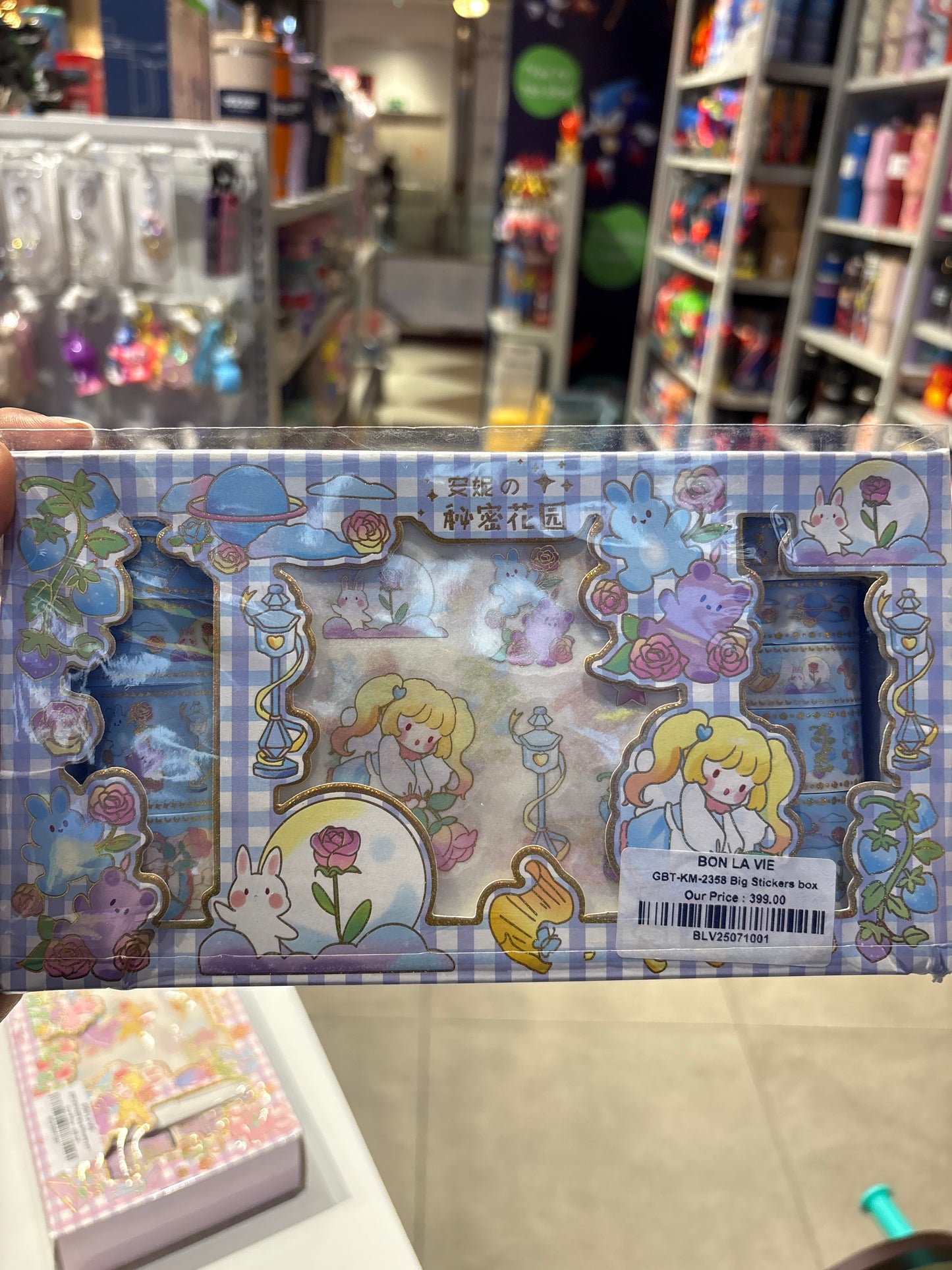Big 10 Sticker Box Set with Washi Tape – Kawaii Secret Garden