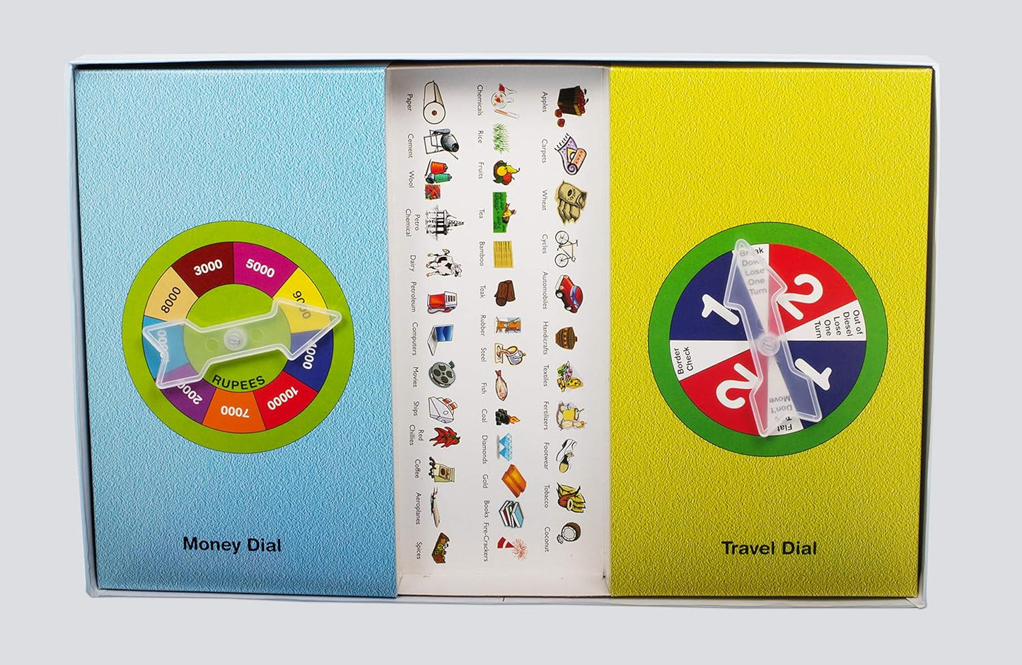 Funskool Games ,Game Of States, Education & Fun Board Game, The Ultimate Geography Game, Kids & Family, 92 Pieces Multicolour, 2 - 4 Players, Ages 6 and Above,