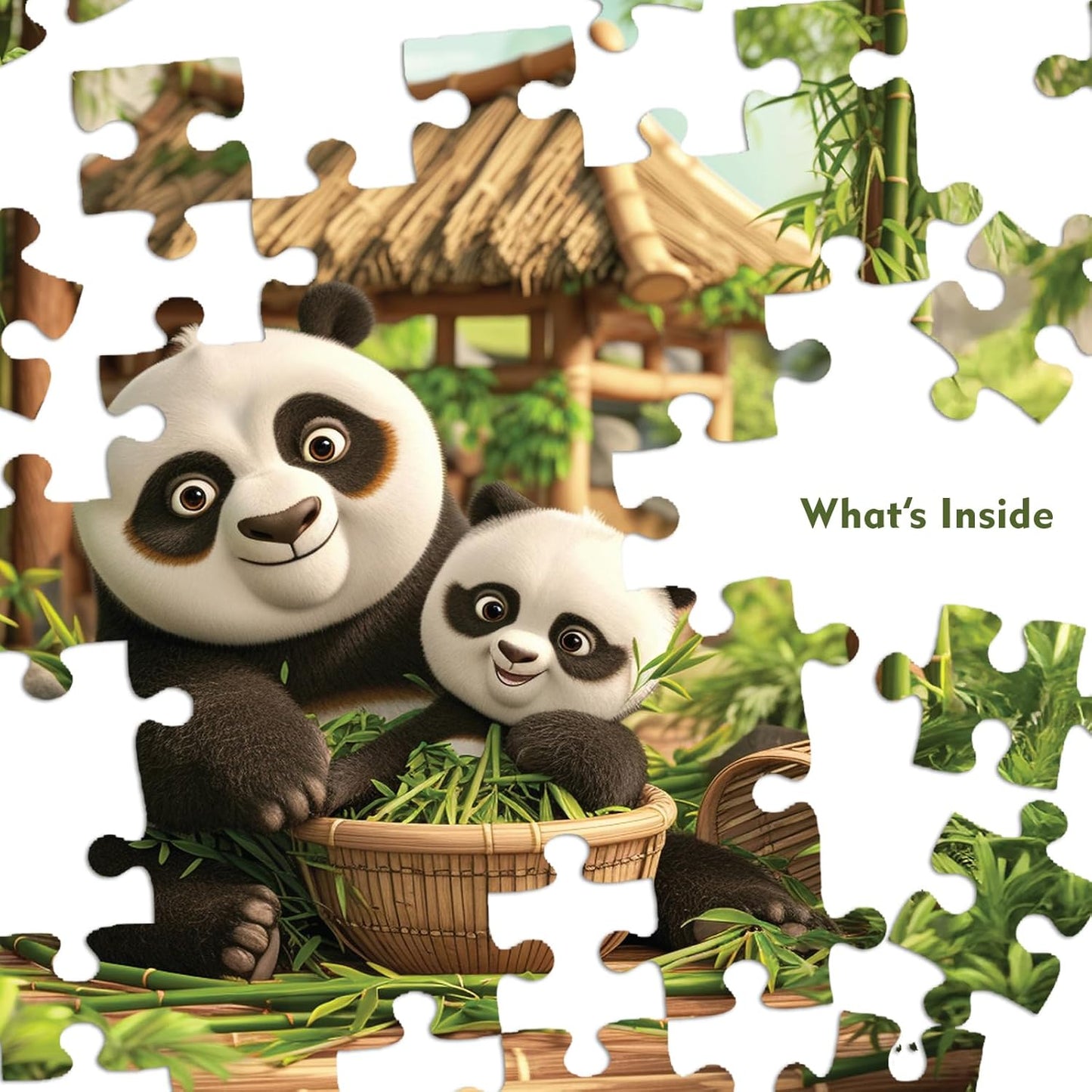 Play & Learn Funskool Panda Puzzle Game for Kids, 300 Pieces, Encourages Learning & Development, Fun Activity for Preschoolers, Multicolor, Set for Kid, Age 7+ Years