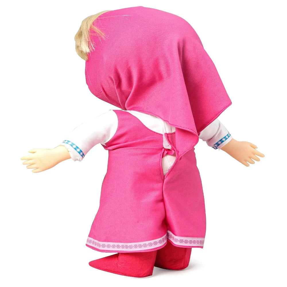 Masha And The Bear Soft Bodied Masha Doll Pink - Height 39 cm