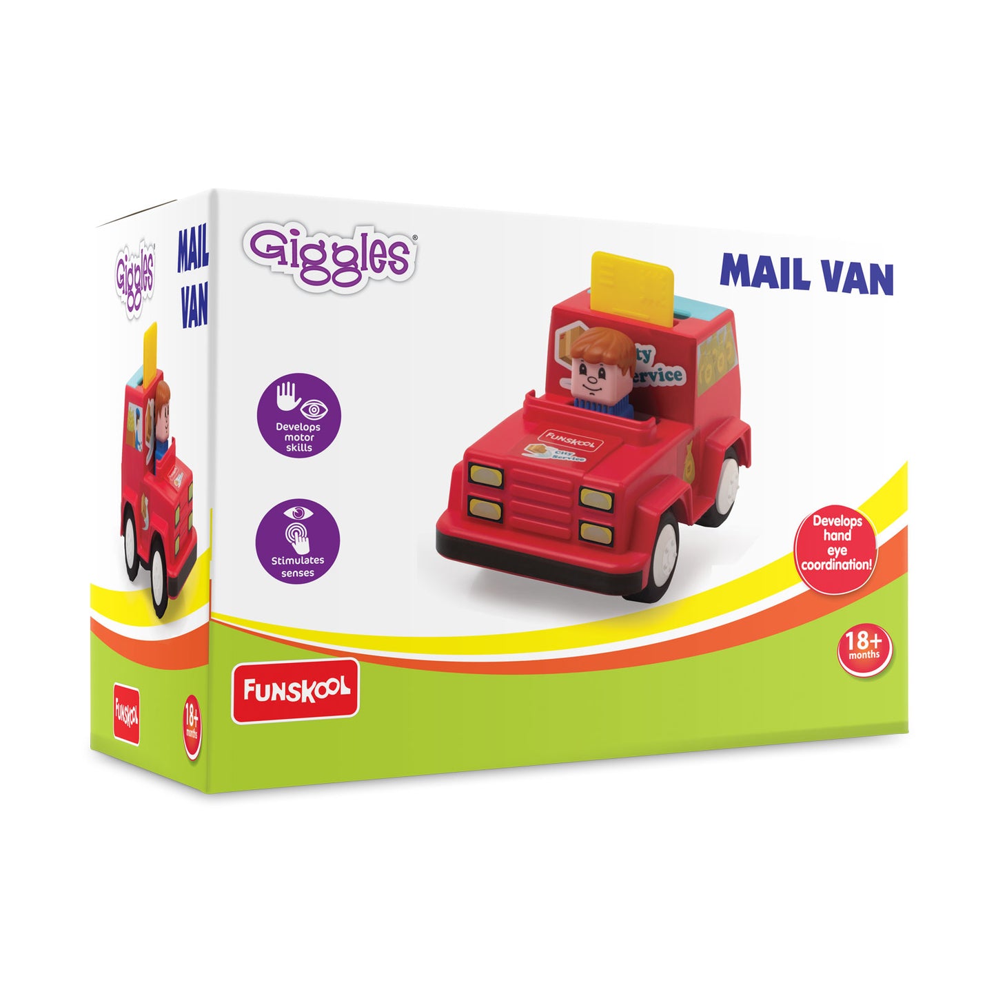 Giggles Vehicles Mail Van Toy